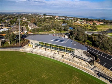 New Pavilion at RF Miles Reserve