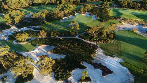 Golf Club North Aerial