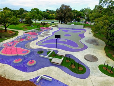 Ballam Park Tennis Wall and Basketball Court