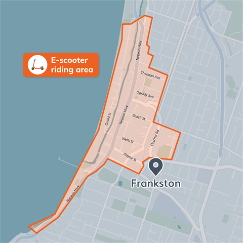 e-scooter map