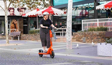 Frankston City Centre e-scooter