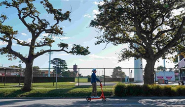 Frankston City Centre e-scooter