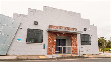 Entrance doorway to Langwarrin hub