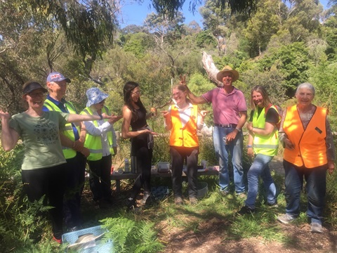 Sweetwater Creek Community Planting Morning