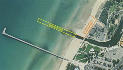 Dredging of Kananook Creek.