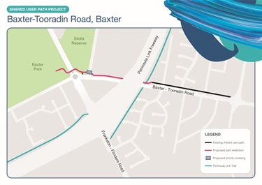 Shared User Path Maps - Baxter-Tooradin Roaf