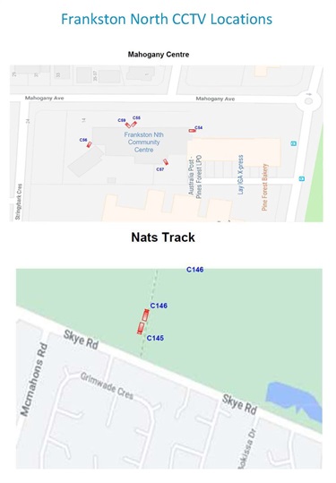 Frankston North CCTV Locations 1